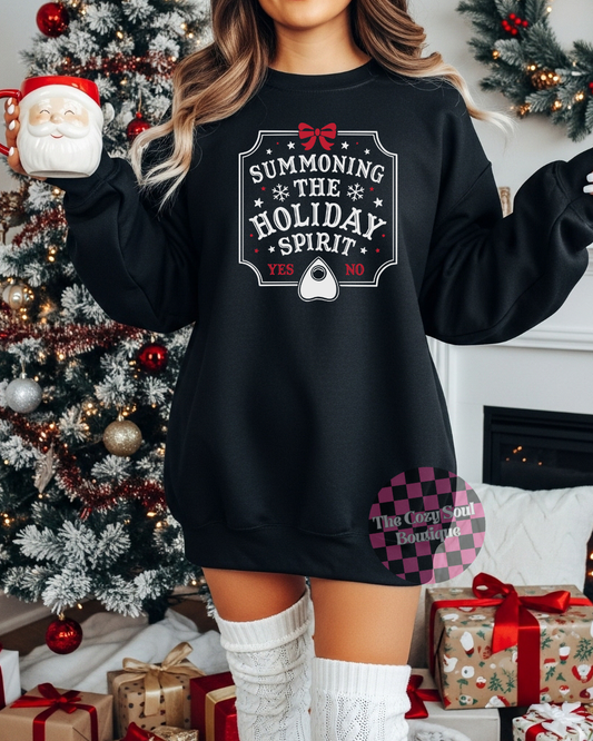 Summoning the Holiday Spirit Sweatshirt