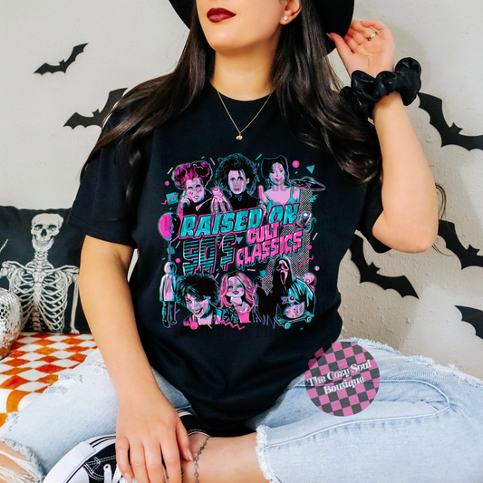 90's Cult Black Shirt