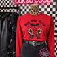Bat Shit Crazy Red Sweatshirt