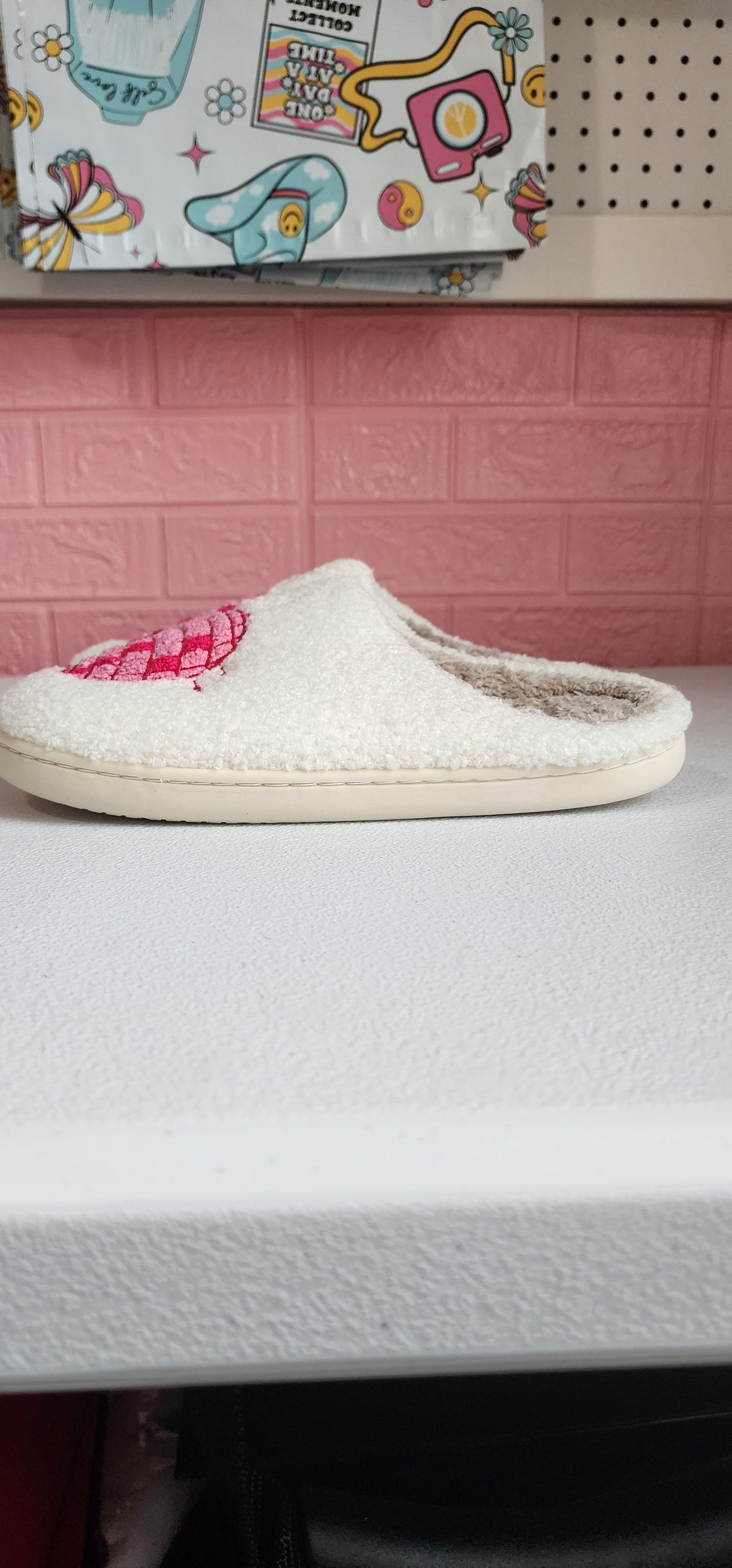 Pink Disco Slippers